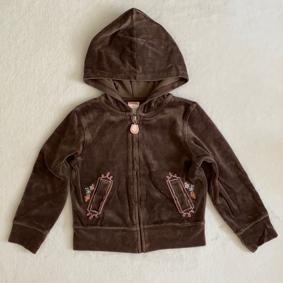Gymboree | Park City Luxe Velour Sweatshirt Jacket